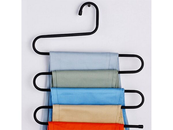 WIESZAK NA SPODNIE - czarny