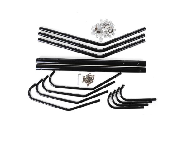 WIESZAK NA UBRANIA STOJĄCY - czarny