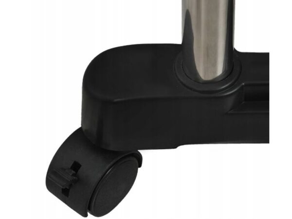 WIESZAK STOJĄCY NA KÓŁKACH UBRANIA STOJAK PODWÓJNY