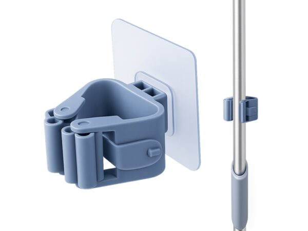 WIESZAK UCHWYT NA MOPA SAMOPRZYLEPNY - błękitny
