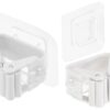 WIESZAK UCHWYT NA MOPA SAMOPRZYLEPNY - biały