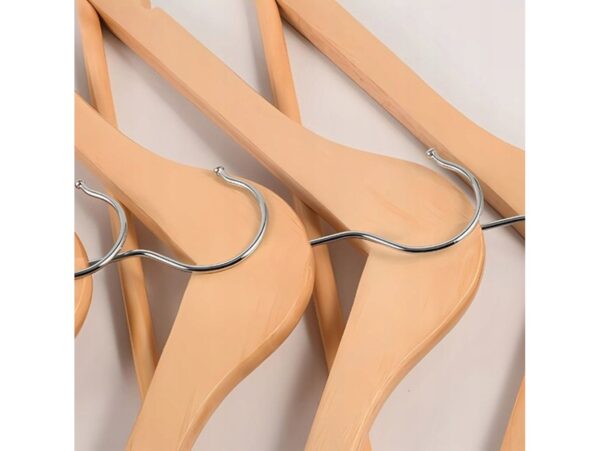 WIESZAKI NA UBRANIA DREWNIANE 3szt