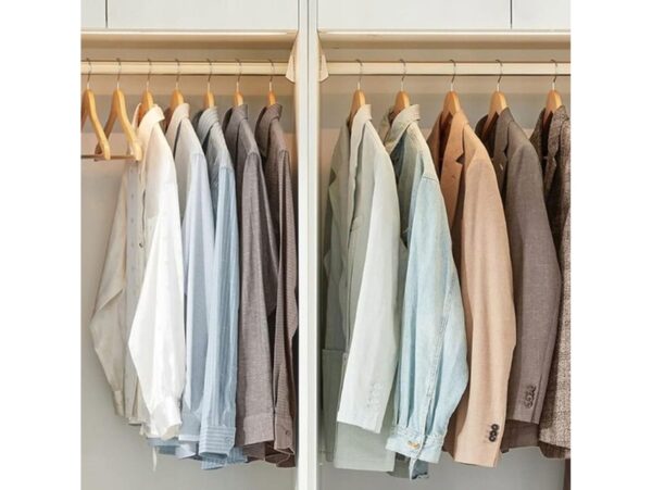 WIESZAKI NA UBRANIA DREWNIANE 3szt