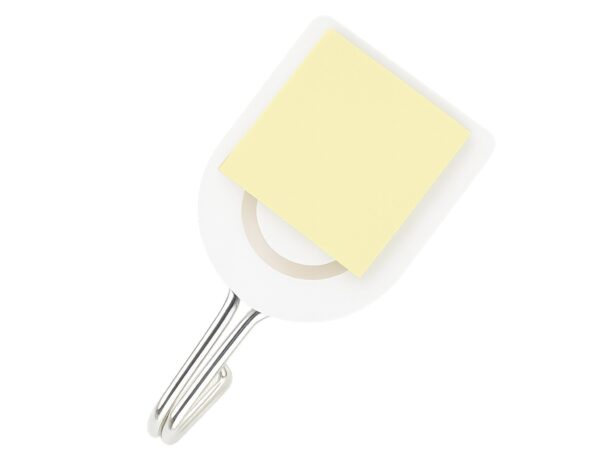 WIESZAKI SAMOPRZYLEPNE BIAŁE 6SZT RUCHOME