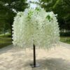 WISTERIA GAŁĄZKA 3-RAMIENNA 105cm 5 SZTUK