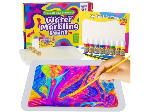 WODNE MALOWANIE ZESTAW DO MALOWANIA NA WODZIE 8 KOLORÓW