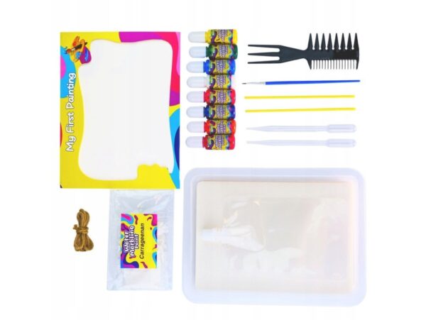 WODNE MALOWANIE ZESTAW DO MALOWANIA NA WODZIE 8 KOLORÓW