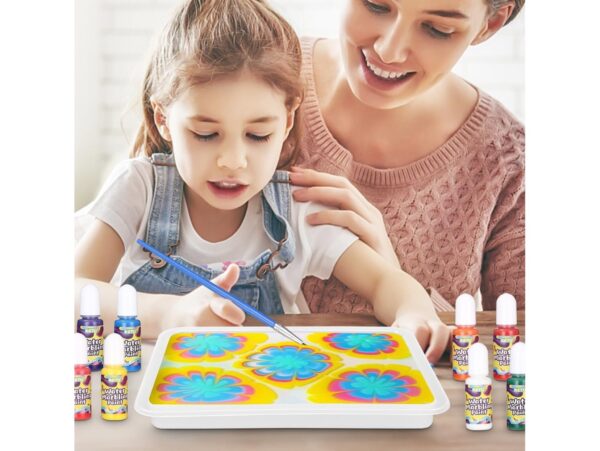 WODNE MALOWANIE ZESTAW DO MALOWANIA NA WODZIE 8 KOLORÓW