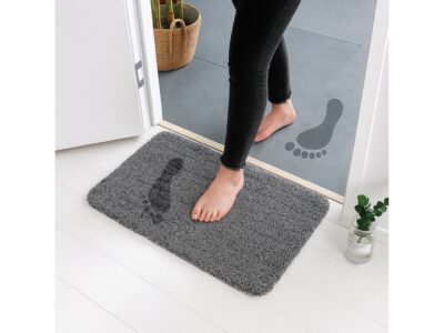 WYCIERACZKA MATA DO BUTÓW DYWANIK 70x45 - szary