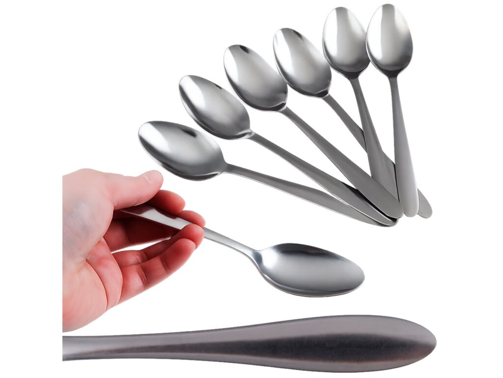 ŁYŻKA ŁYŻKI KOMPLET 6SZT 18CM - gładki