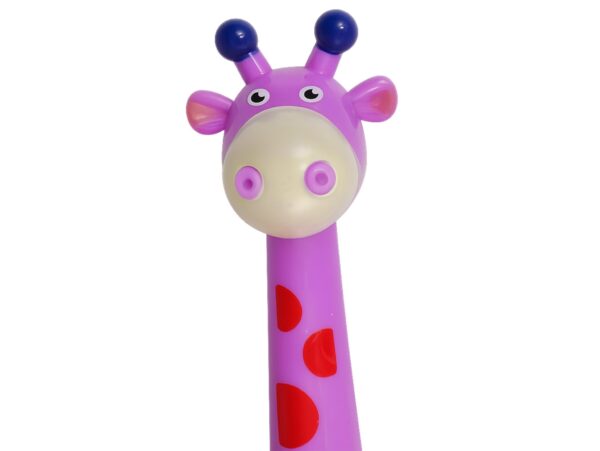 ŻYRAFA ANTYSTRESOWA SENSORYCZNA - fioletowa