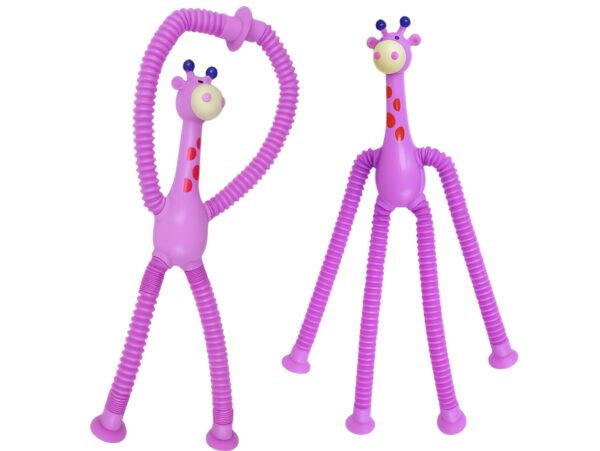 ŻYRAFA ANTYSTRESOWA SENSORYCZNA - fioletowa