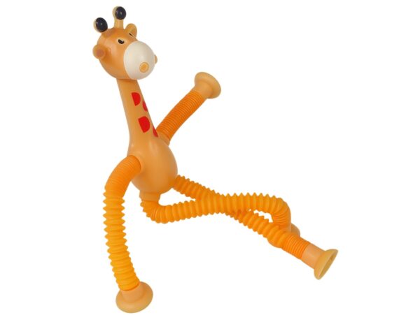 ŻYRAFA ANTYSTRESOWA SENSORYCZNA - pomarańczowa