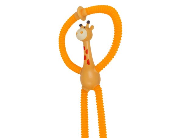 ŻYRAFA ANTYSTRESOWA SENSORYCZNA - pomarańczowa