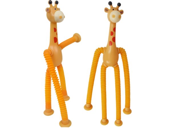 ŻYRAFA ANTYSTRESOWA SENSORYCZNA - pomarańczowa