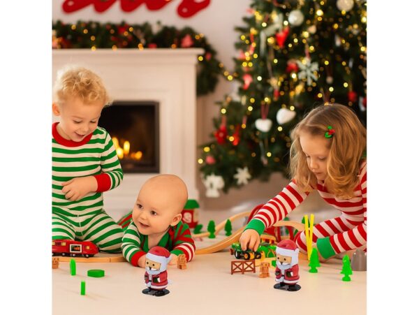 ZABAWKA NAKRĘCANA BOŻONARODZENIOWA - mikołaj