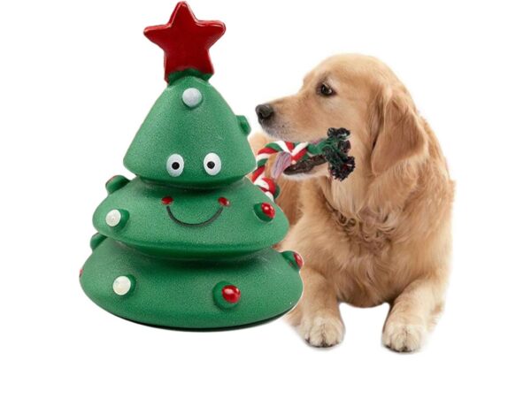 ZABAWKI NA ŚWIĘTA DLA ZWIERZĄT PREZENT DLA PSA KOTA - dla psa 4el