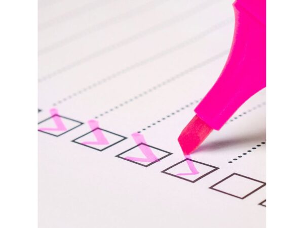 ZAKREŚLACZ BIUROWY ZESTAW 6SZT