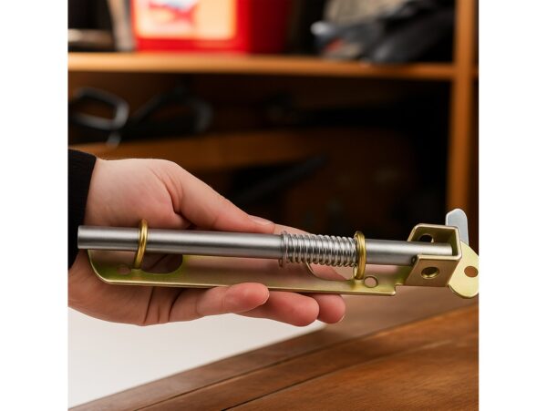 ZAMEK METALOWY DO FURTKI NA SPĘŻYNIE 19x,28