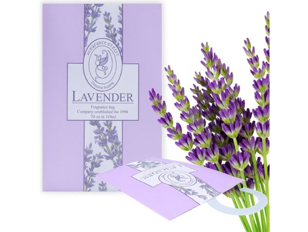 ZAWIESZKA DO SZAFY LAWENDA NA MOLE ODŚWIEŻACZ