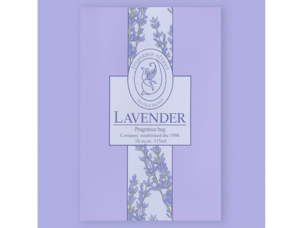 ZAWIESZKA DO SZAFY LAWENDA NA MOLE ODŚWIEŻACZ