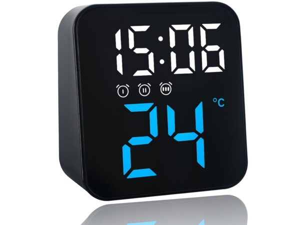 ZEGAR ELEKTRONICZNY LED BUDZIK