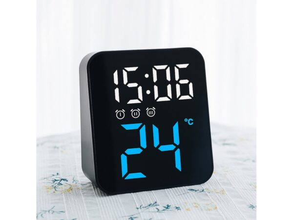 ZEGAR ELEKTRONICZNY LED BUDZIK