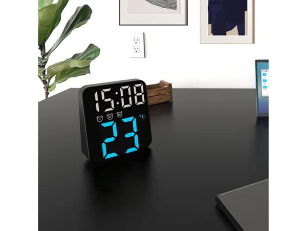 ZEGAR ELEKTRONICZNY LED BUDZIK