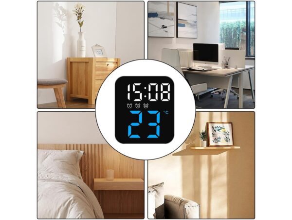 ZEGAR ELEKTRONICZNY LED BUDZIK