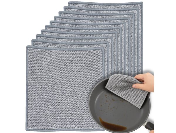 ZESTAW ŚCIERECZEK DRUCIANYCH DO MYCIA NACZYŃ 10SZT