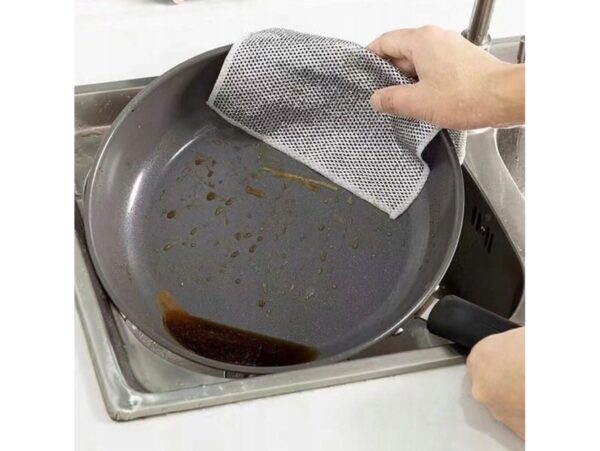 ZESTAW ŚCIERECZEK DRUCIANYCH DO MYCIA NACZYŃ 10SZT