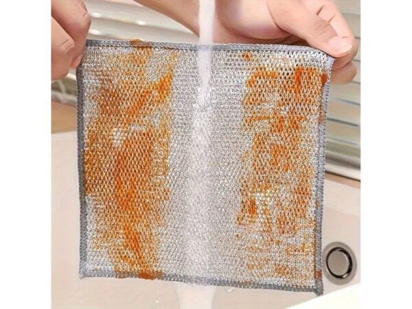 ZESTAW ŚCIERECZEK DRUCIANYCH DO MYCIA NACZYŃ 10SZT