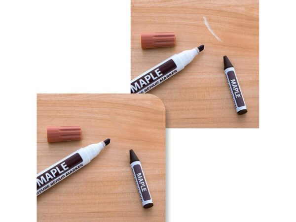 ZESTAW DO NAPRAWY PANELI MEBLI DREWNA MARKER +WOSK