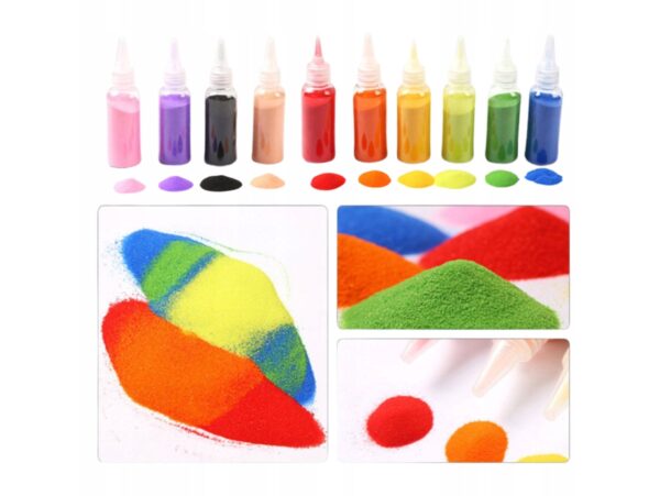 ZESTAW KREATYWNY DO MALOWANIA PIASKIEM