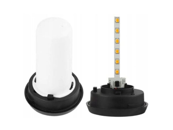 ZESTAW LAMP SOLARNYCH OGRODOWYCH POCHODNI 12LED 50CM 8SZT