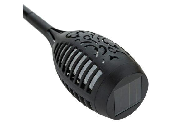 ZESTAW LAMP SOLARNYCH OGRODOWYCH POCHODNI 12LED 50CM 8SZT