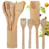 ZESTAW PRZYBORÓW KUCHENNYCH BAMBUSOWYCH