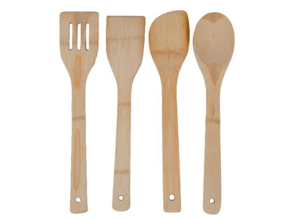 ZESTAW PRZYBORÓW KUCHENNYCH BAMBUSOWYCH