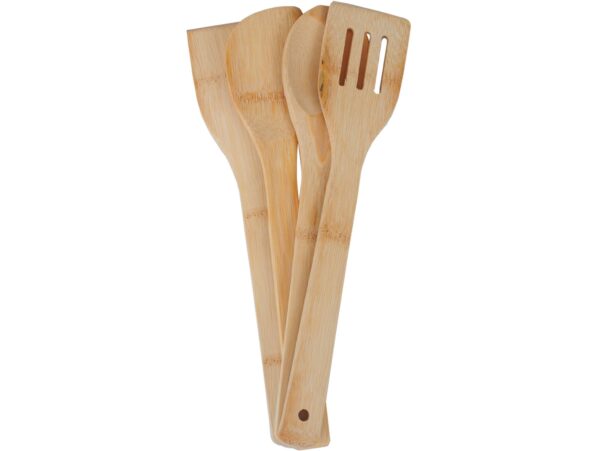 ZESTAW PRZYBORÓW KUCHENNYCH BAMBUSOWYCH