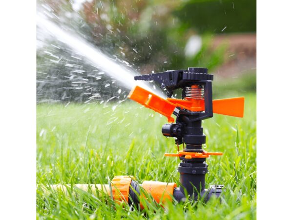 ZRASZACZ SPRYSKIWACZ OGRODOWY WBIJANY OBROTOWY