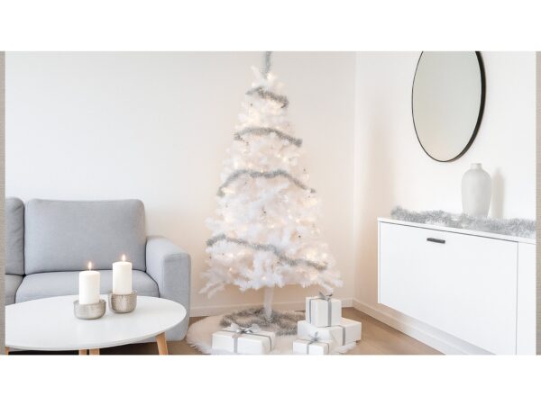 ŁAŃCUCH CHOINKOWY SREBRNY 3 SZT.