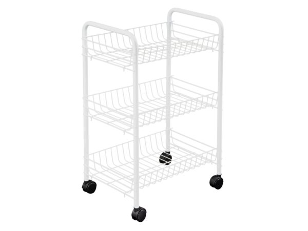 ARTEX REGAŁ NA KÓŁKACH WINNY 3/WINNY 3 BIAŁY 8001579105006