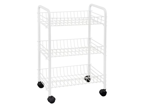 ARTEX REGAŁ NA KÓŁKACH WINNY 3/WINNY 3 BIAŁY 8001579105006