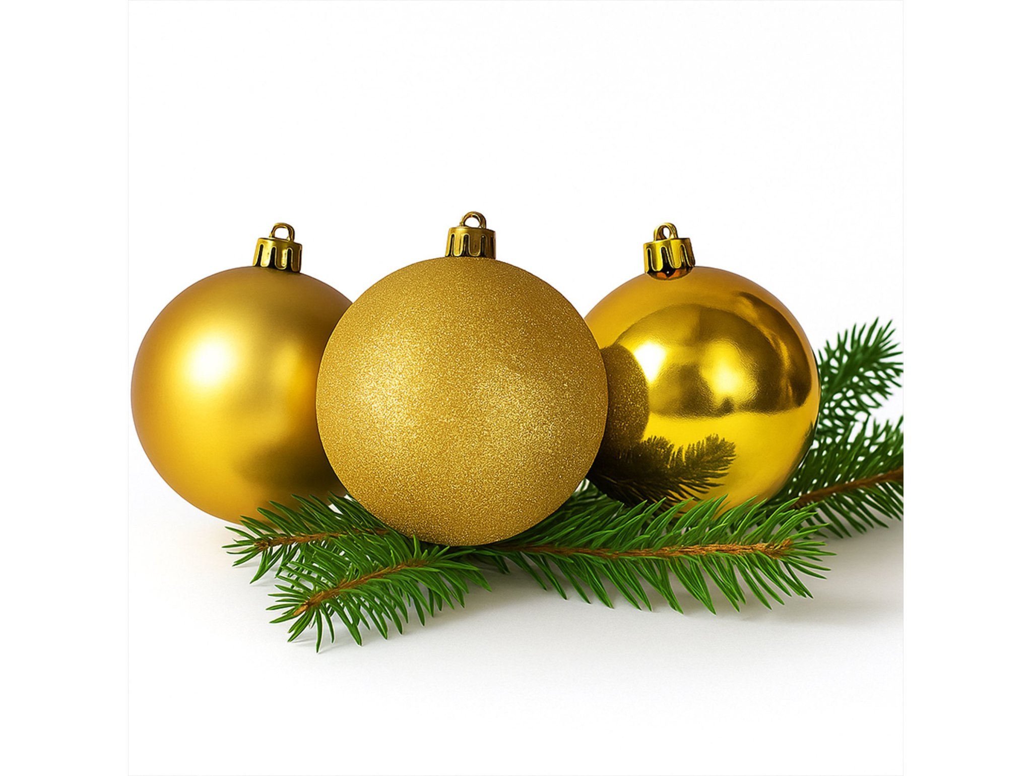 BOMBKI CHOINKOWE TUBA 10CM 4SZT - złoty