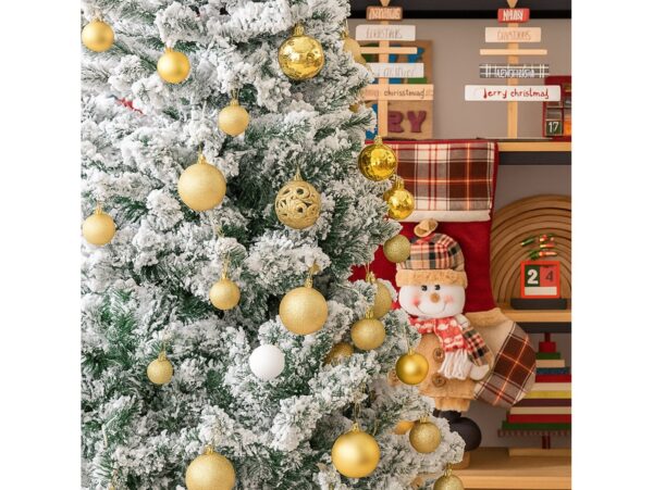 BOMBKI PLASTIKOWE ZESTAW 100SZT - złoty