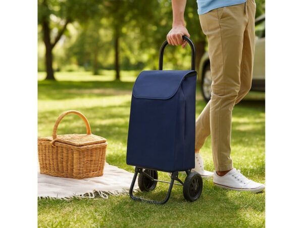 CARELLE NEW TRENTO WÓZEK NA ZAKUPY GRANATOWY/NEW TRENTO RS‐2321 GRANATOWY 5906884043513