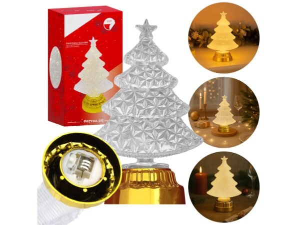 CHOINKA FIGURKA LED 16CM