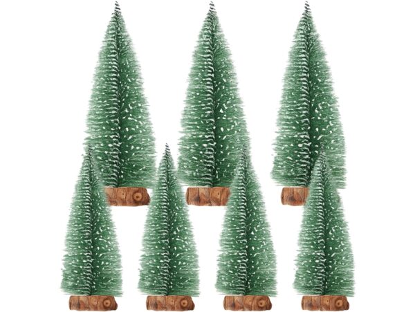 CHOINKI MINI ZESTAW 7SZT 3x 9,5CM 4x 6,5CM