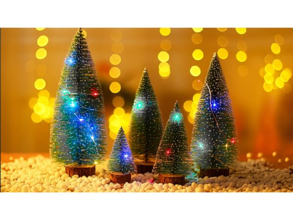 CHOINKI MINI ZESTAW 7SZT 3x 9,5CM 4x 6,5CM