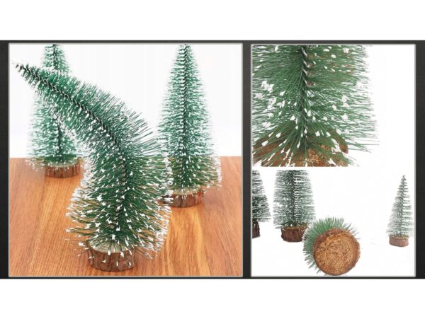 CHOINKI MINI ZESTAW 7SZT 3x 9,5CM 4x 6,5CM